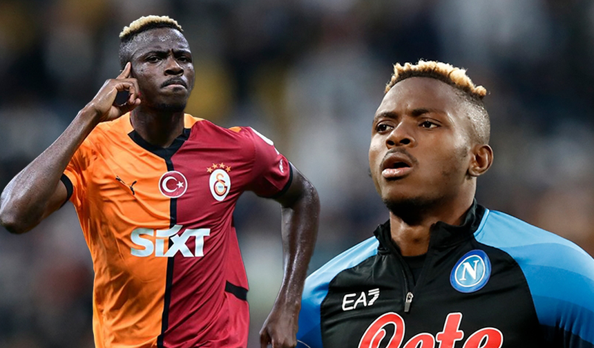 Galatasaray'dan Osimhen hamlesi: Teklif dudak uçuklatan cinsten