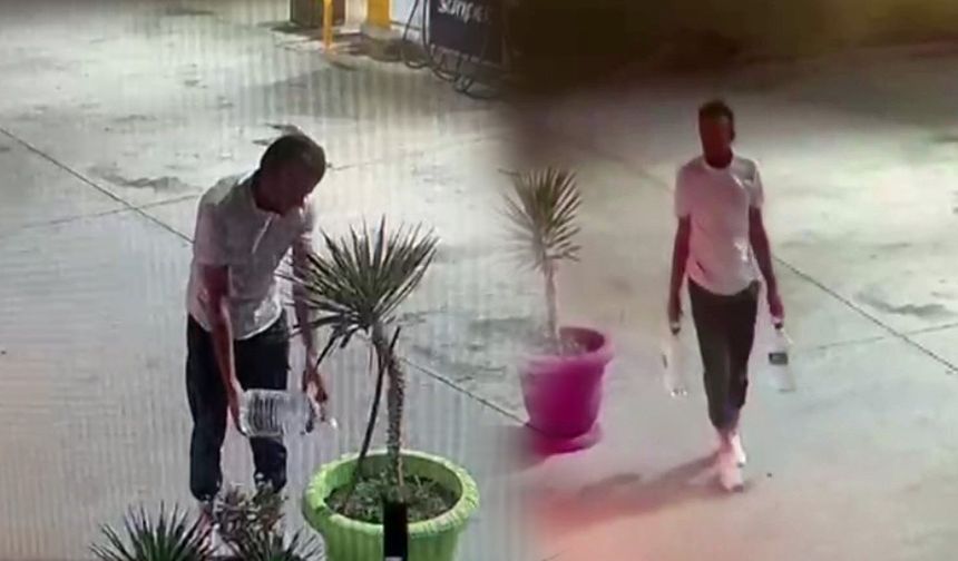 Fetö'cü kundakçı parkı tutuşturduğu benzinleri böyle almış