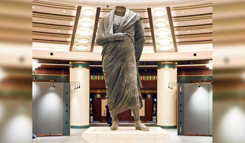 Marcus Aurelius heykeli 65 yıl sonra Türkiye'de