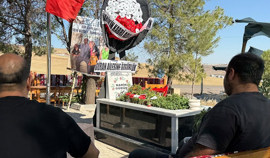 Narin’in ölüm yıl dönümünde mezarda sadece babası var