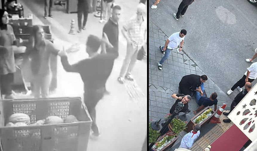 Eski kız arkadaşına markette saldırı, ayırmak isteyen kişiyi bıçakladı