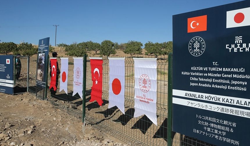 Türk-Japon kültürel işbirliğinin yeni simgesi Şanlıurfa'daki Ayanlar Höyük oldu