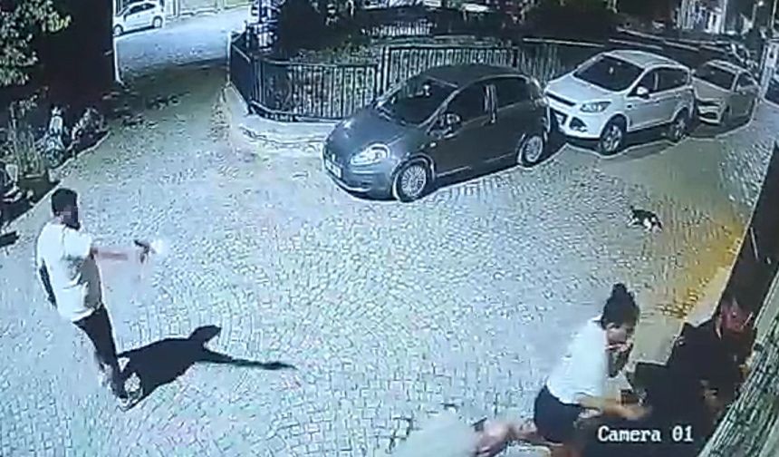 Urla cinayetinde yeni gelişme: Olay anı kamerada