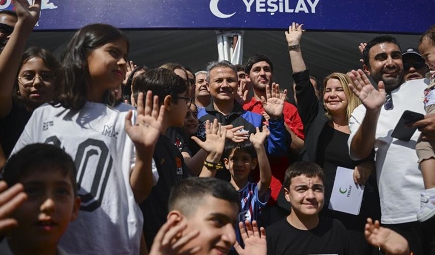 ''Dezavantajlı konuma düşmüş bireylerin ayağa kaldırılmasıda Yeşilay'ın çabaları mümtaz''