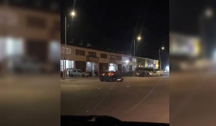 Polis aracının önünde drift yapan sürücüye ağır ceza