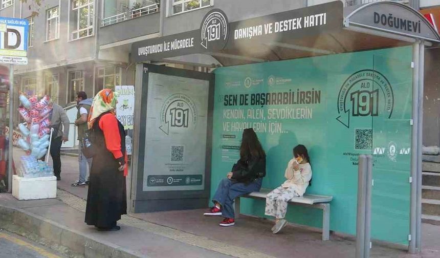 Bu duraklar bağımlılığa ’dur’ diyor