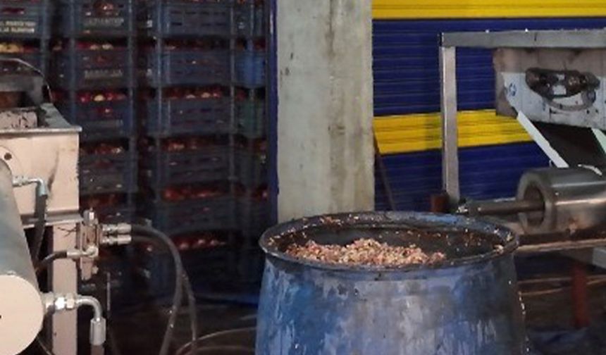 Nar ekşisi imalathanesinde skandal görüntüler!