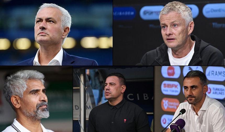 Süper Lig'e teknik direktör dayanmıyor! 8 haftada 5 hoca gitti