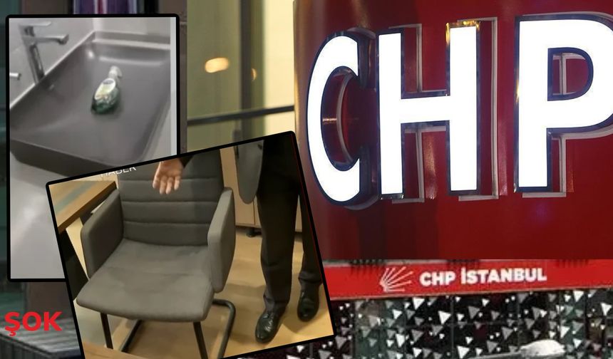 Makam koltuğuna dışkı, masaya idrar! CHP İstanbul İl Başkanlığı’nda skandal gece