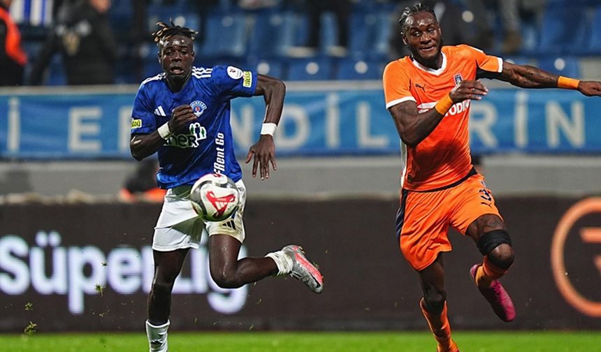 Başakşehir, Süper Lig'de 2 maç sonra kazandı