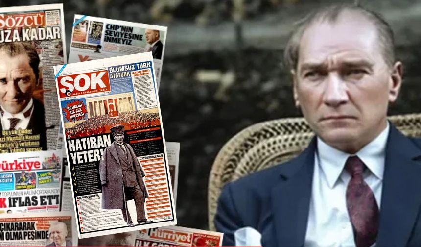 Atatürk’ün ebediyete uğurlanışının 87. yılında gazeteler hangi manşetlerle çıktı?