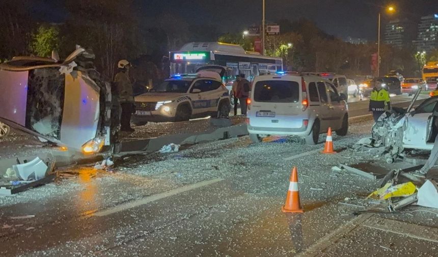 İstanbul'da ortalığı karıştıran kaza