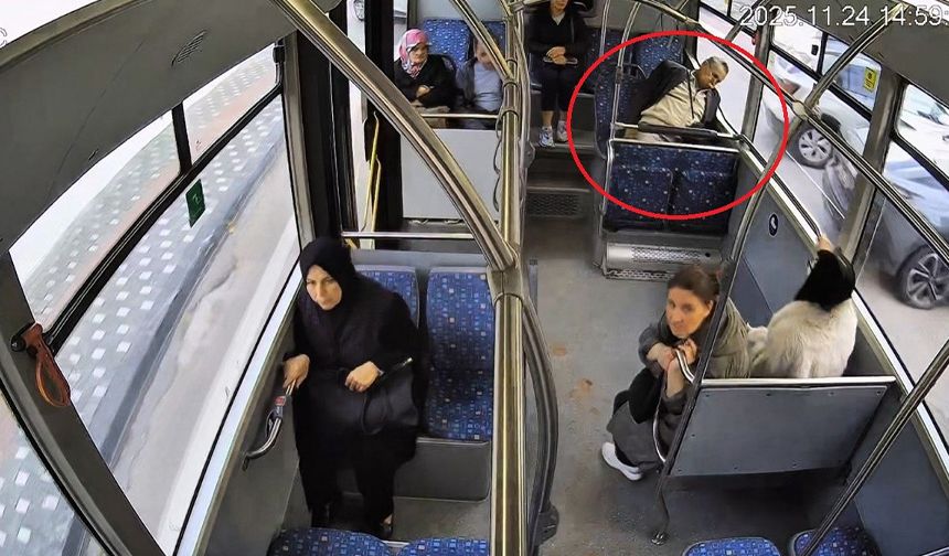 Otobüste fenalaşan adam için zamanla yarış