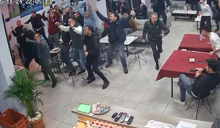 Trabzonspor gol attı taraftarlar böyle coştu