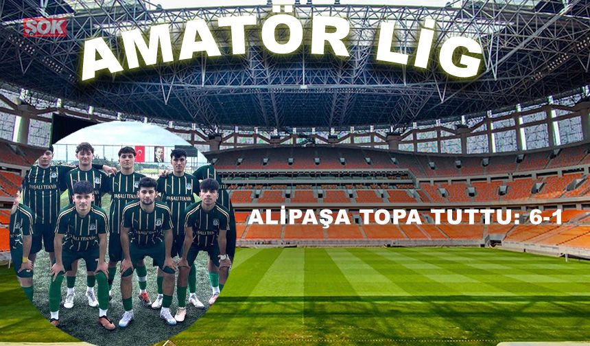 Alipaşa topa tuttu: 6-1