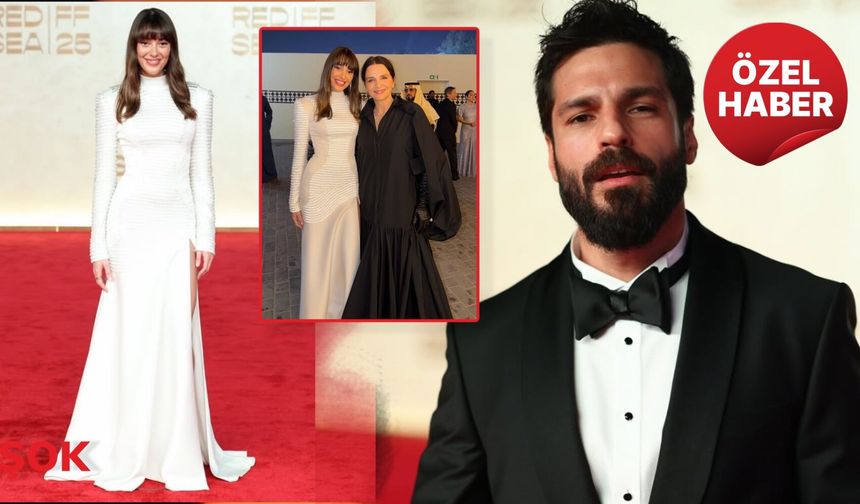 Serkan Çayoğlu ve Dilan Çiçek Deniz Red Sea kırmızı halısında şov yaptı!