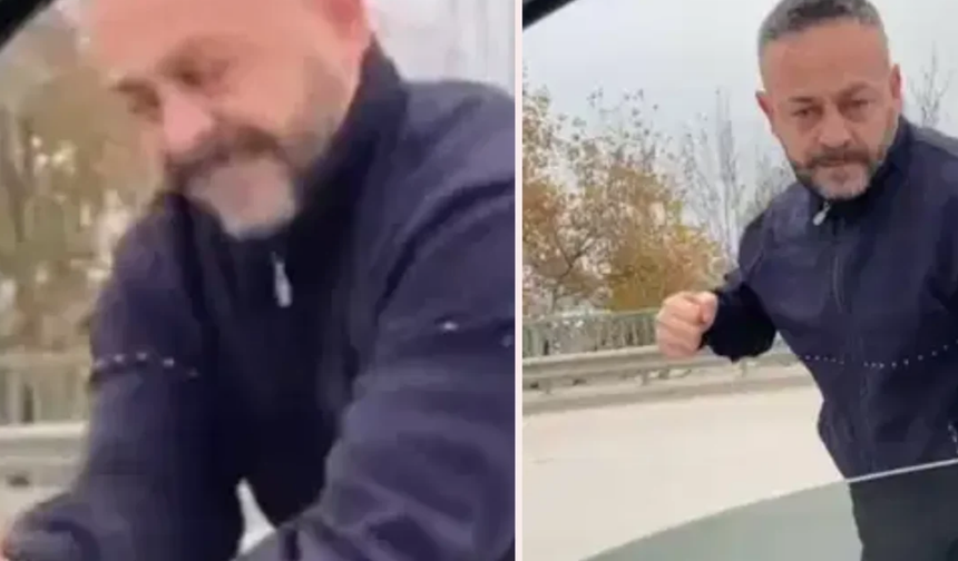 CHP’li meclis üyesine trafikte saldırı: Aracı yumrukladı, tehditler savurdu!