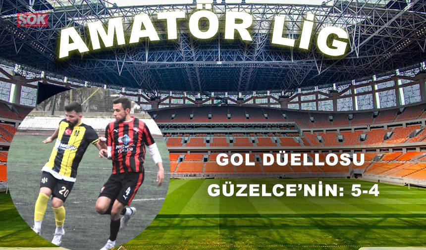 Gol düellosu Güzelce’nin: 5-4