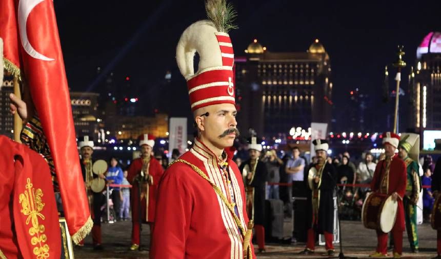 Katar'da mehter takımı konserine yoğun ilgi