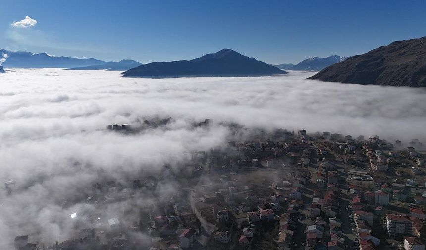 Sis kartpostallık görüntüler oluşturdu