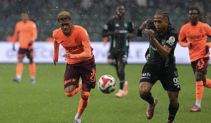 Trabzonspor, Kocaelispor'u son anda vurdu! Galibiyet golü 90+1'de geldi!