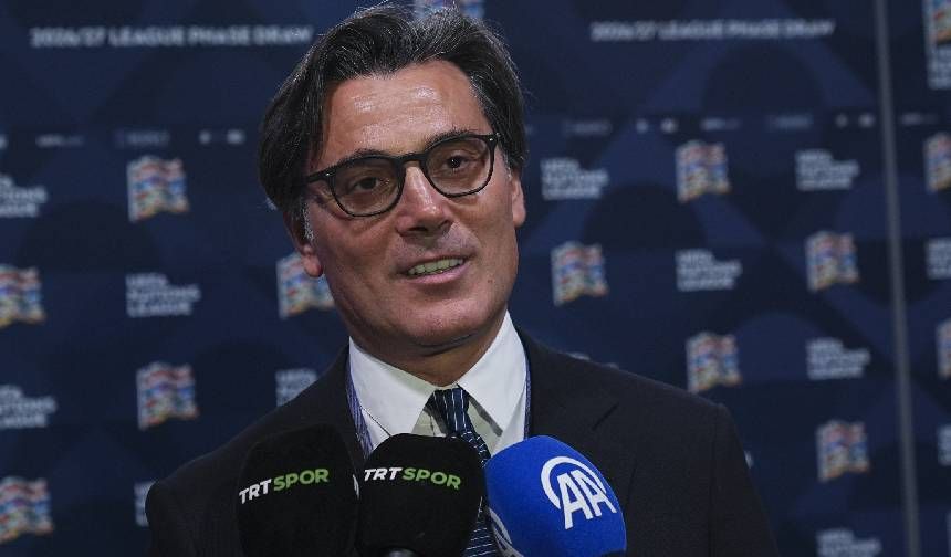 Montella: 'İlginç bir grup. İtalya ile karşılaşacağımız için heyecanlıyım'