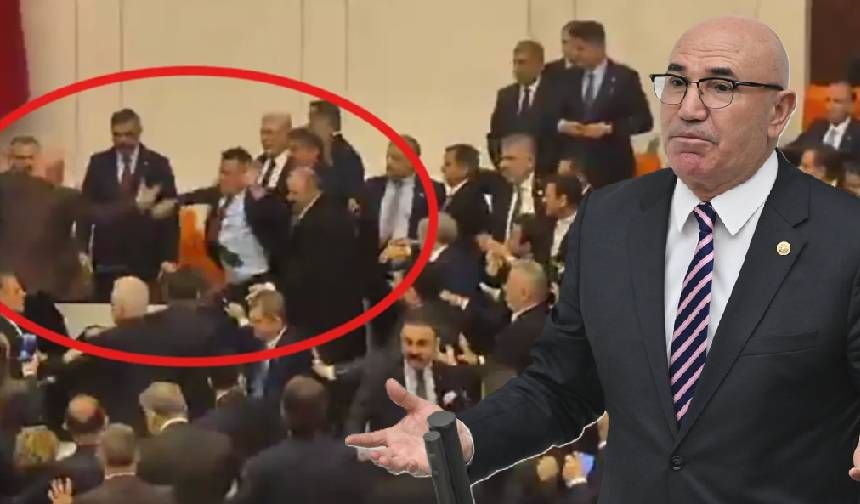 Yemin krizinde yumruklar havada uçuştu: Mahmut Tanal'ın burnu kanadı