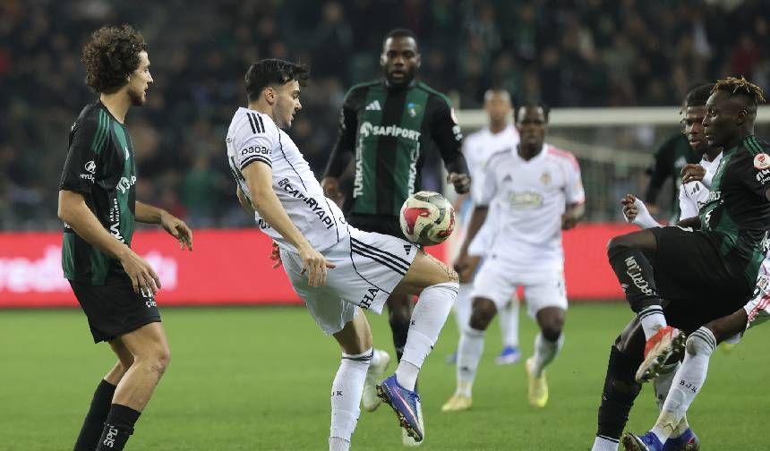 Türkiye Kupası'nda Beşiktaş Kocaeli'de 1 puana razı oldu