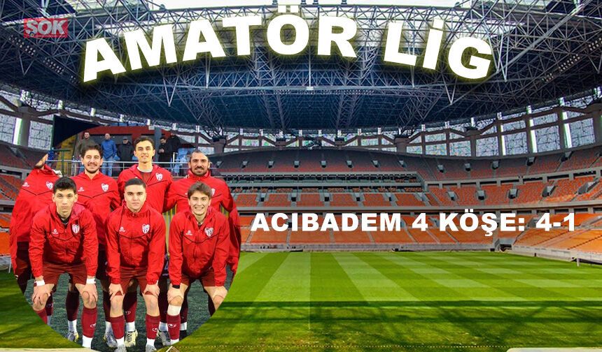 Acıbadem 4 köşe: 4-1