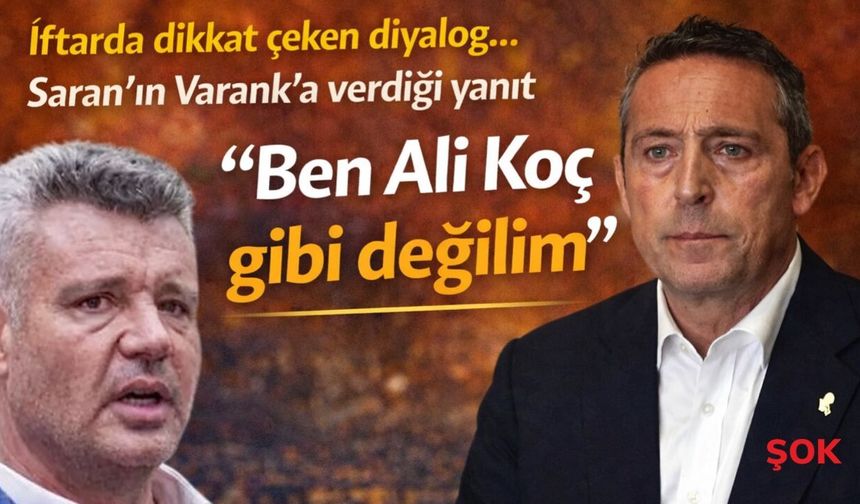 İkinci baklava krizi patladı: Sadettin Saran’dan Mustafa Varank’a olay söz! “Ben Ali Koç gibi değilim”