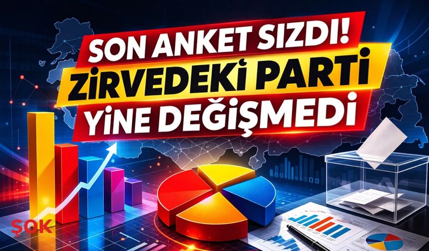 SON ANKET SIZDI! Zirvedeki parti yine değişmedi