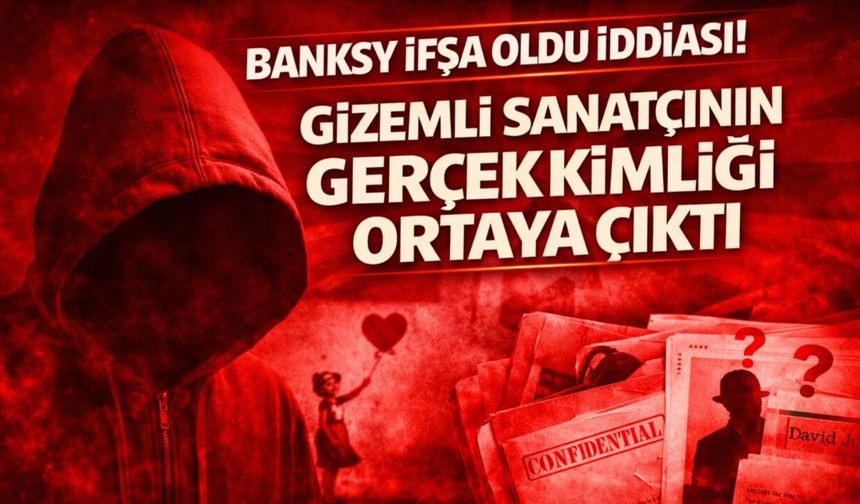 Banksy ifşa oldu! Gizemli sanatçının kimliği ortaya çıktı