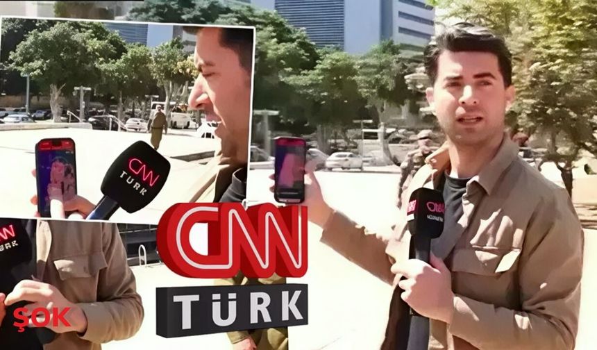 Tel Aviv’de flaş gelişme: CNN Türk ekibi canlı yayında gözaltına alındı