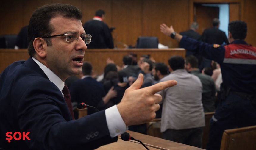 İBB davasında kriz! İmamoğlu ile mahkeme başkanı tartıştı, heyet duruşmayı terk etti!