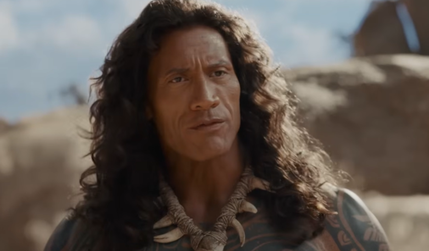Moana animasyon filmi, bu kez canlı aksiyon oldu! İlk fragman geldi: Maui rolünde Dwayne Johnson