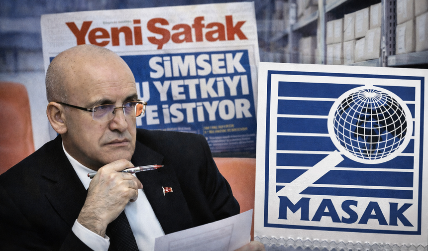 Yeni Şafak 'Şimşek yetkiyi neden Erdoğan'dan alıyor' dedi: MASAK’tan jet açıklama geldi