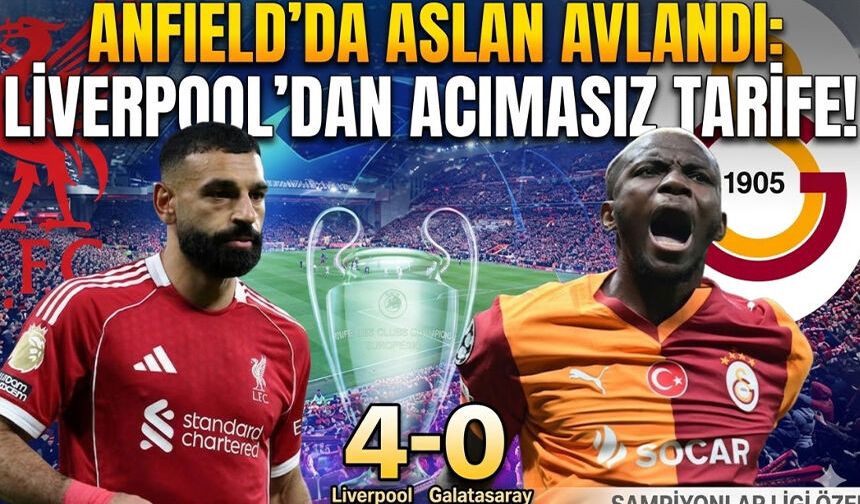 Anfield'da aslan avlandı: Liverpool'dan acımasız tarife!