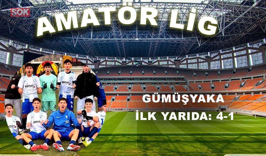 Gümüşyaka ilk yarıda: 4-1