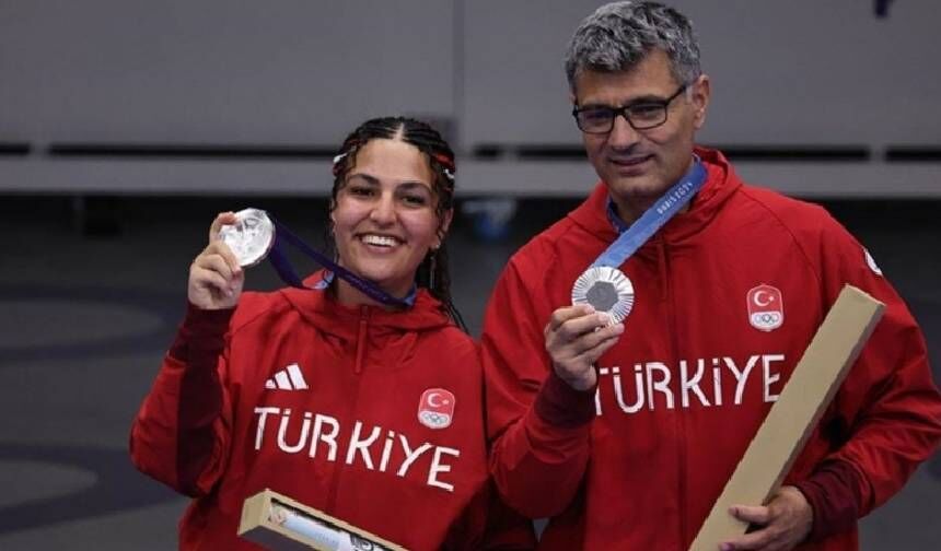 Milli atıcılar Şevval İlayda Tarhan ile Yusuf Dikeç, Avrupa 2'ncisi