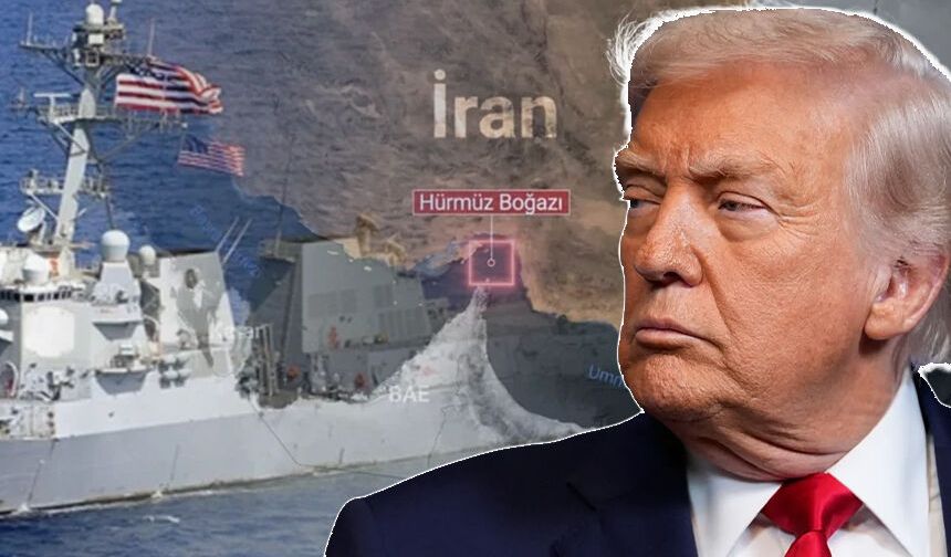 Trump'tan beklenmedik hamle! İran'a Hürmüz Boğazı resti! ABD donanması eşlik edecek