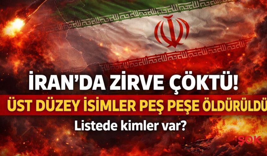 İran’da üst düzey isimler peş peşe öldürüldü! Listede kimler var?