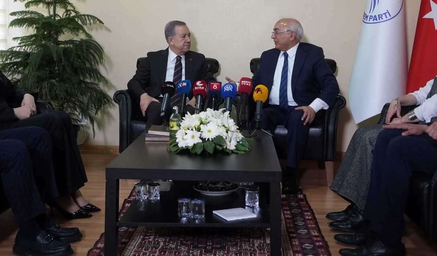 MHP heyetinden DEM Parti'ye bayram ziyareti: 'Bugüne kadarki en tutarlı parti...'