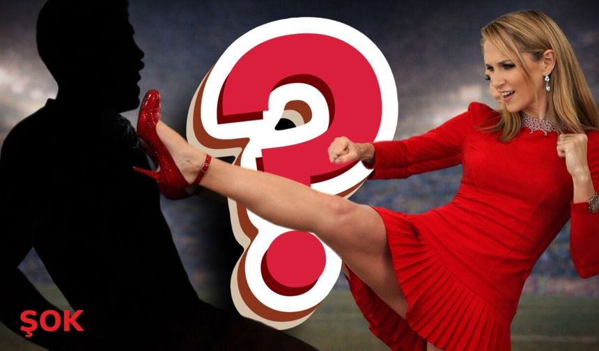 Röportaj diye gitti, olay çıktı! Ünlü futbolcu muhabiri öpmek istedi tekmeyi yedi!