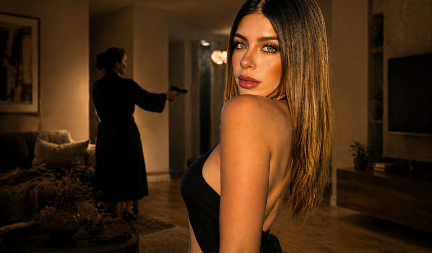 Kayınvalide Kainat Güzeli gelinine kurşun yağdırdı: Cinayet anı kamerada!