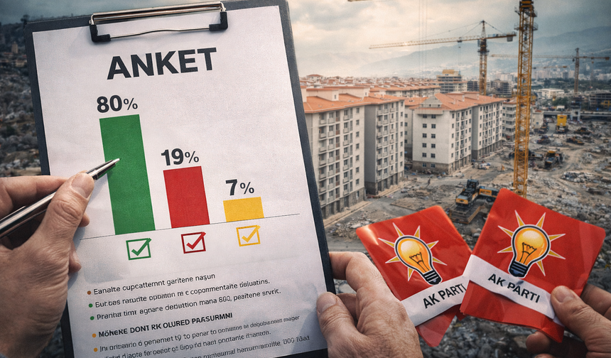 Deprem bölgesinde çarpıcı anket: AK Parti atağa geçti, diğerleri nal topluyor