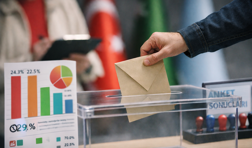 Son anket! Zirve değişti, fark 1,3 puan: Zirvede CHP mi AK Parti mi var?