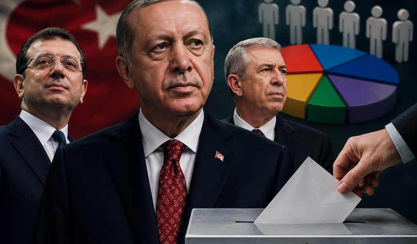 Anketten öyle bir sonuç çıktı ki... Erdoğan, Yavaş, İmamoğlu listesi olay oldu