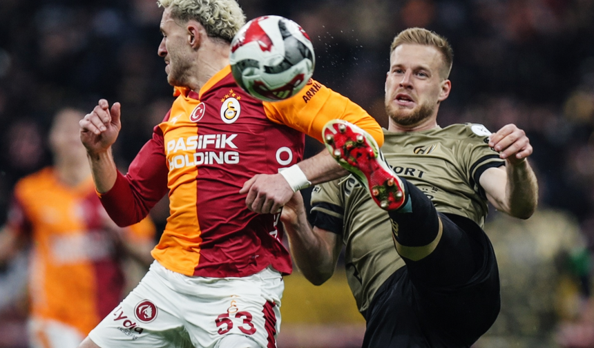 Galatasaray evinde puan kaybetti! Fenerbahçe farkı kapattı