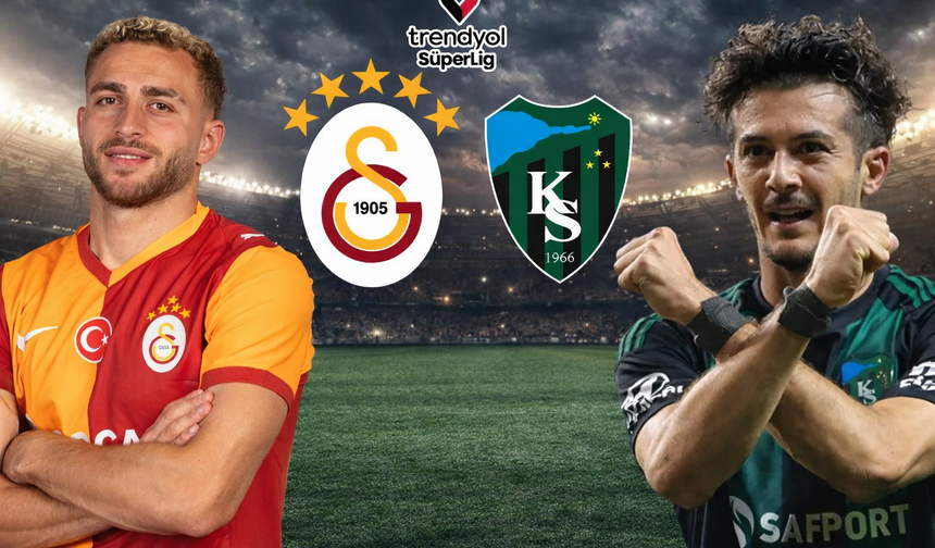 Galatasaray-Kocaelispor maçının ilk 11’leri açıklandı! Okan Buruk’tan dikkat çeken tercih