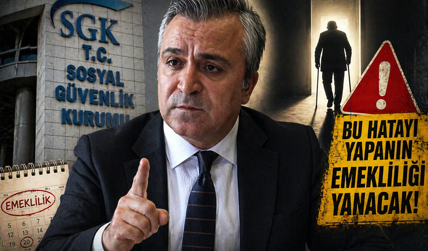 SGK uzmanı Özgür Erdursun uyardı: Bu hatayı yapan emeklilikte yıllar kaybedebilir!